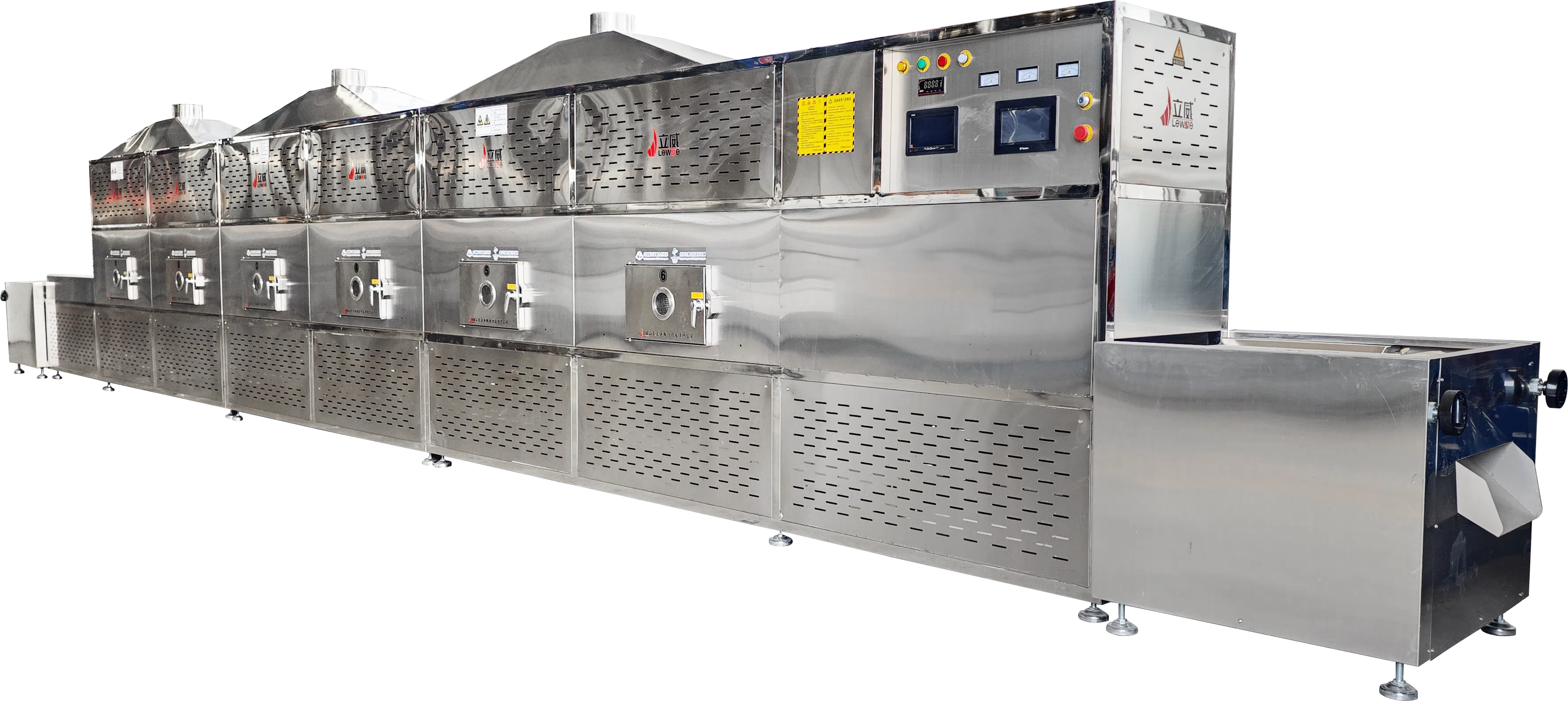 Equipamento de aquecimento por micro-ondas para refeições prontas