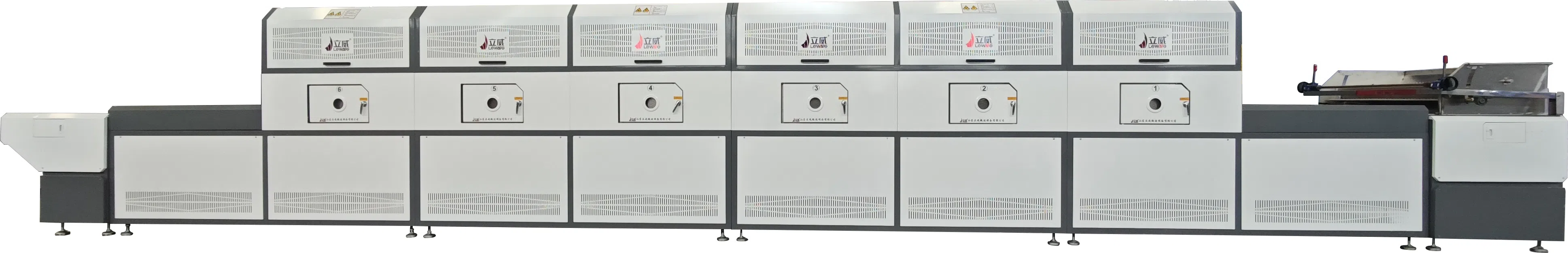 Secador de Micro-ondas para Matérias-Primas Químicas