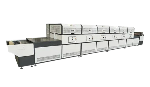 Equipamento de secagem por micro-ondas para produtos de papel
