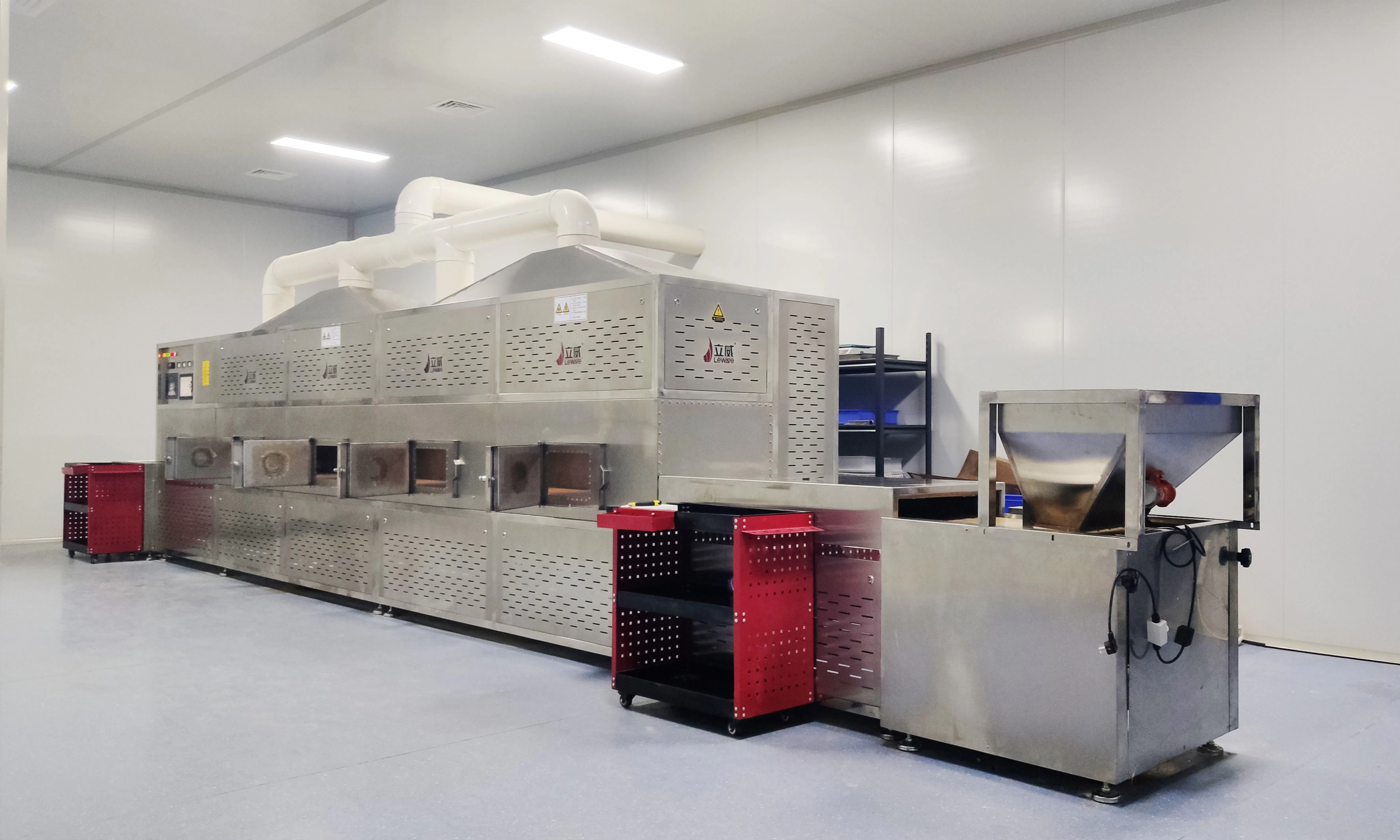 Equipamento de Desidratação de Insetos por Micro-ondas