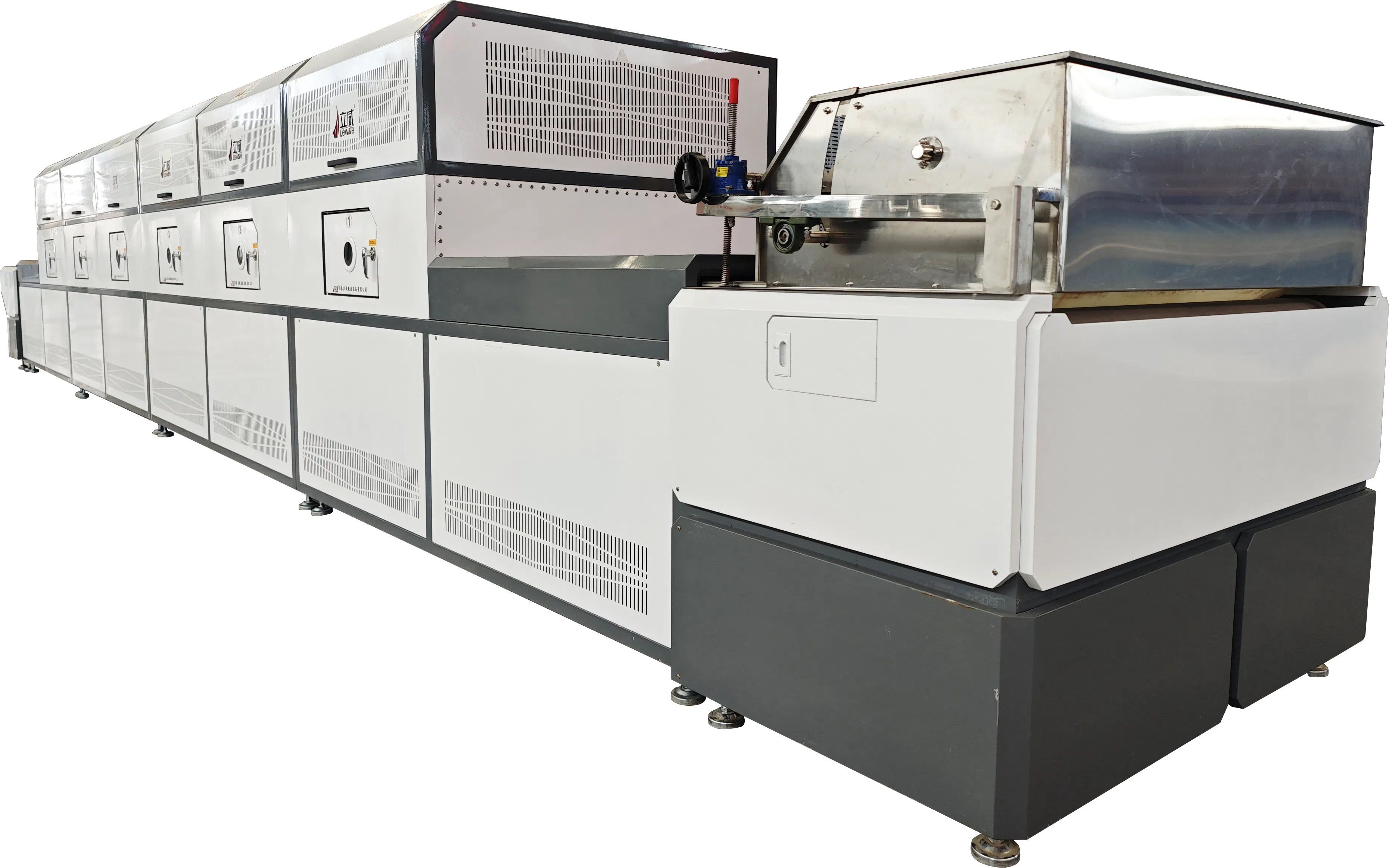 Máquina de secagem de amido por micro-ondas