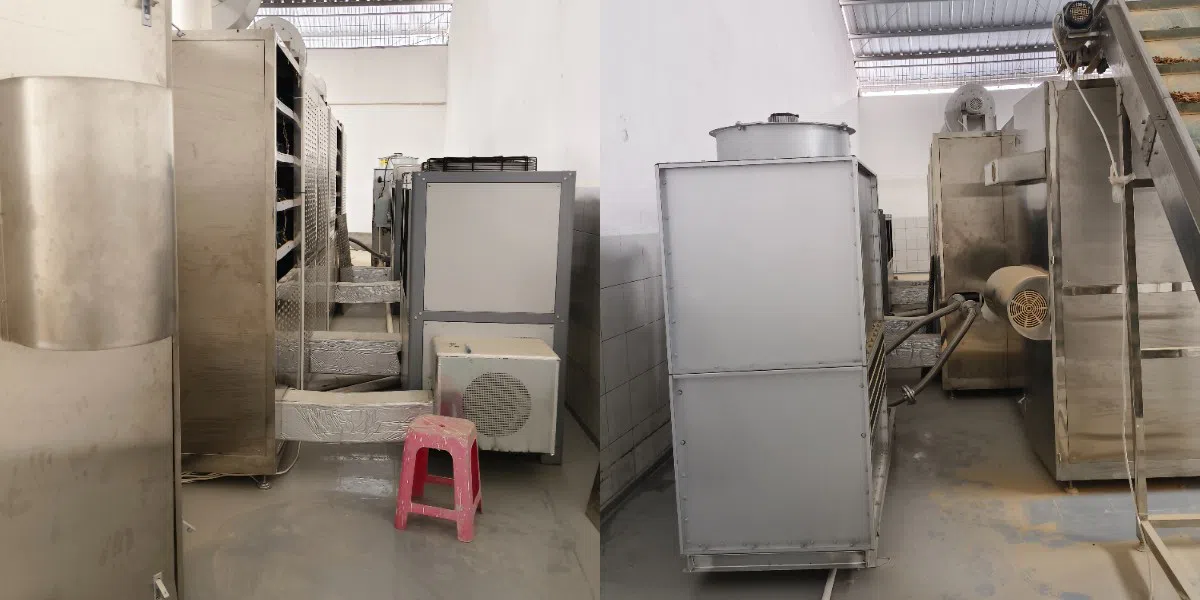 Equipamento industrial de esterilização de especiarias por micro-ondas